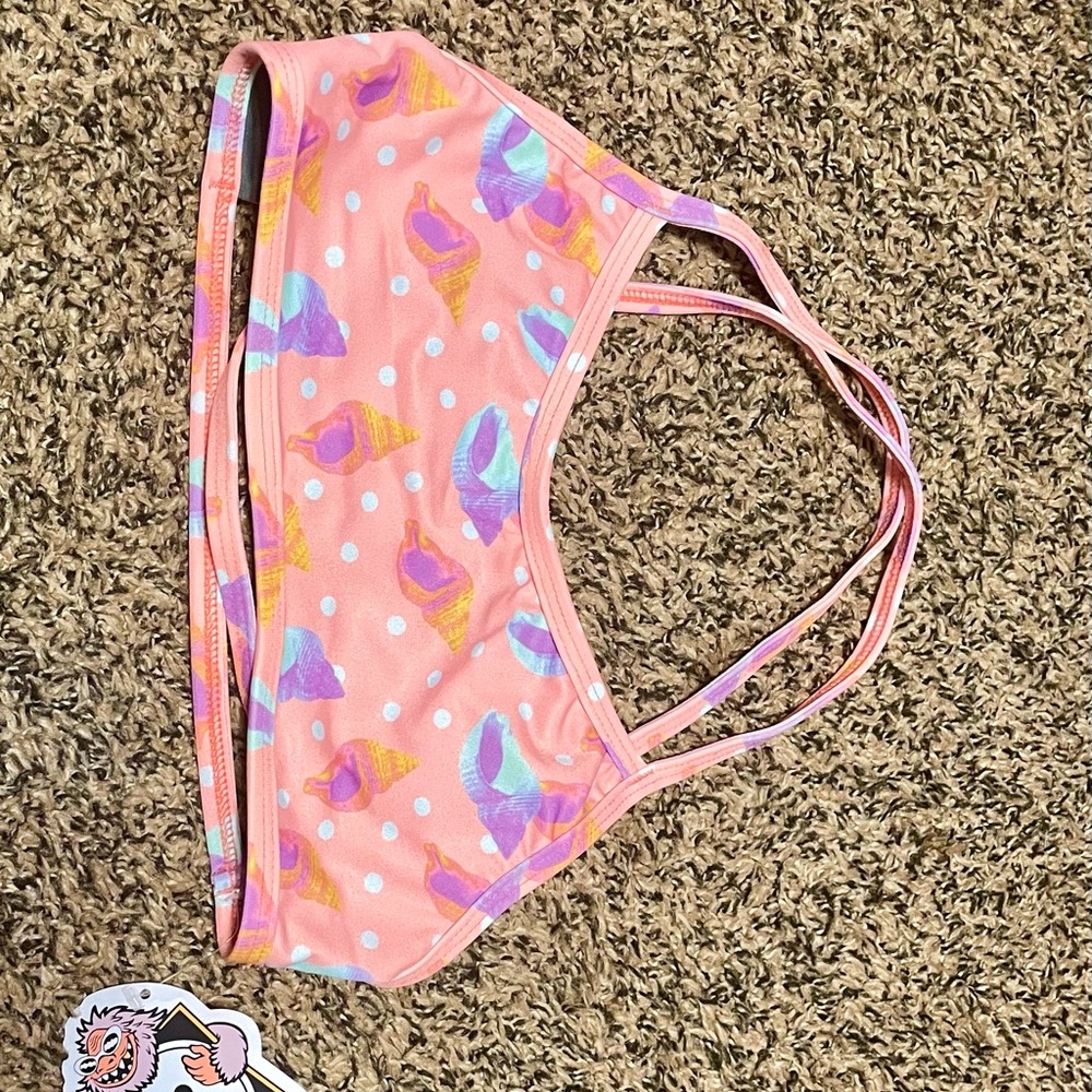 Adrian fixed-back bikini top new with tags!